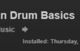 Steinberg Indian Drum Basics-R2R